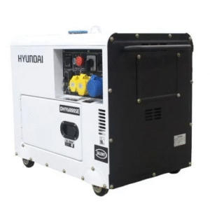 Hyundai DHY8000SELR 6kW Long Run Diesel Generator